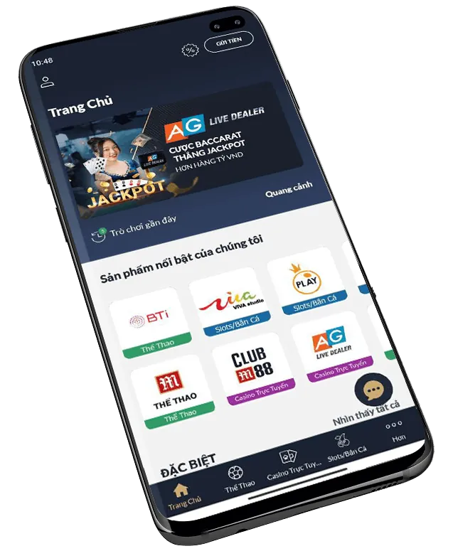 Giao diện game bắn cá bong888